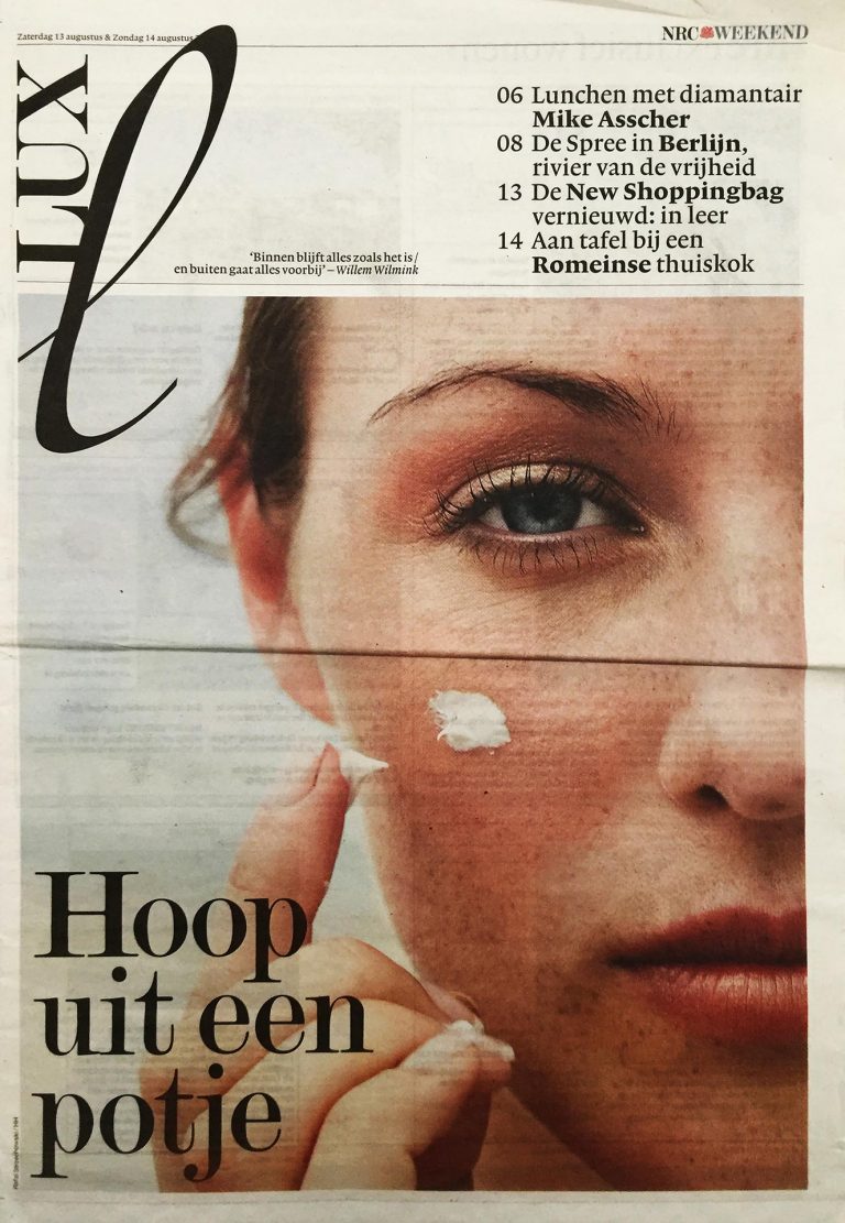 Vlinders vangen op de markt