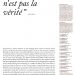“L’exactitude n’est pas la verité” – Henri Matisse