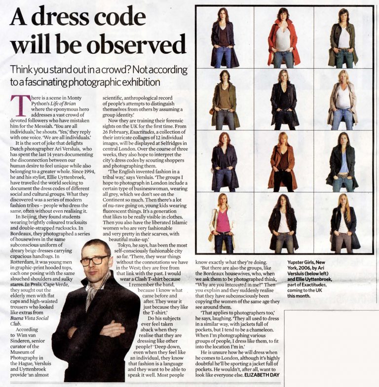 A dress code will be observed