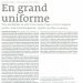 En grand uniforme
